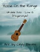 Home On the Range Guitar and Fretted sheet music cover